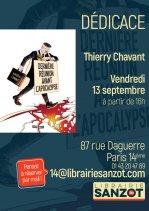 Affiche de l'évènement Dédicace Thierry Chavant